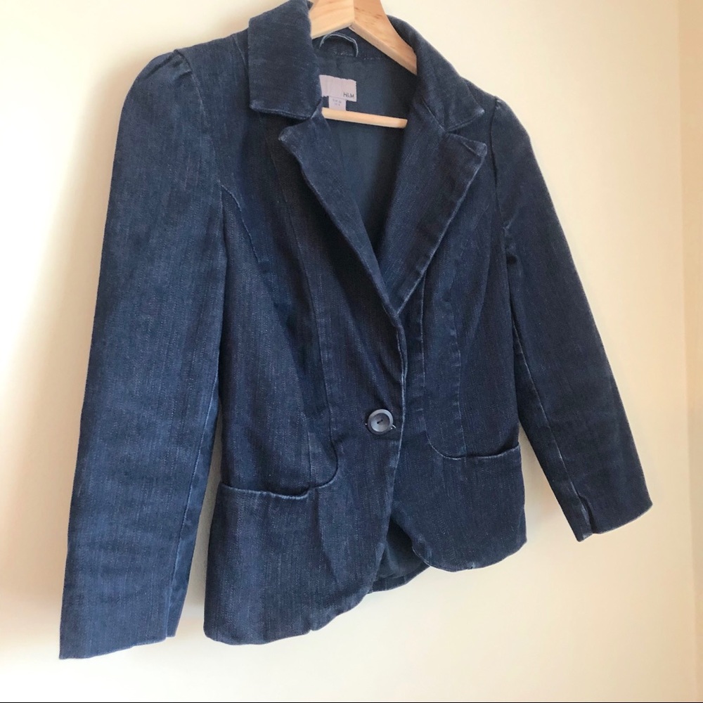 H&M 3/4 Sleeve Denim